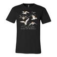 Flock Of Beagulls Beagle With Bird Wings Dog Lover Jersey T-Shirt