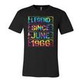 June 56 Years Old Since 1966 56Th Birthday Tie Dye Jersey T-Shirt