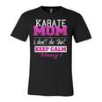 Karate Mom Best Mother Jersey T-Shirt