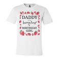 Daddy Of The Berry First Birthday Girl Sweet One Strawberry Unisex Jersey Short Sleeve Crewneck Tshirt