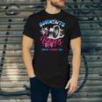 Burnouts Or Bows Gender Reveal Baby Party Announce Uncle Jersey T-Shirt
