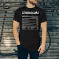 Cheesecake Nutrition Facts Funny Thanksgiving Christmas V2 Unisex Jersey Short Sleeve Crewneck Tshirt
