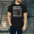 Cornish Pasties Nutrition Facts Jersey T-Shirt