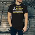 My Son My Sailor My Hero Proud Navy Mom Unisex Jersey Short Sleeve Crewneck Tshirt