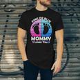 Pregnancy Announcet Mom 2021 Pink Or Blue Mommy Loves You Cool Gift Unisex Jersey Short Sleeve Crewneck Tshirt