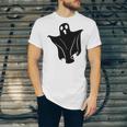 Halloween Creepy Ghost Black Design For You Men Women T-shirt Unisex Jersey Short Sleeve Crewneck Tee