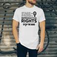 Stars Stripes Reproductive Rights Racerback Feminist Pro Choice My Body My Choice Jersey T-Shirt