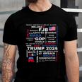 Donald Trump 2024 Election Gop Unisex Jersey Short Sleeve Crewneck Tshirt