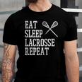 Eat Sleep Lacrosse Repeat Lax Player Kids Jersey T-Shirt