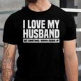 I Love My Husband But Sometimes I Wanna Square Up V3 Unisex Jersey Short Sleeve Crewneck Tshirt