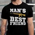Mans Best Friend V2 Unisex Jersey Short Sleeve Crewneck Tshirt
