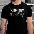 Running With Saying Sunday Runday Jersey T-Shirt