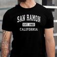 San Ramon California Ca Vintage Established Sports Jersey T-Shirt