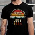 Vintage 28Th Birthday Awesome Since July 1994 Epic Legend Unisex Jersey Short Sleeve Crewneck Tshirt