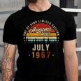 Vintage 55Th Birthday Awesome Since July 1967 Epic Legend Unisex Jersey Short Sleeve Crewneck Tshirt