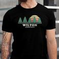 Wilton Ct Vintage Throwback Tee Retro 70S Jersey T-Shirt