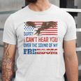 Sorry I Can&8217T Hear You Over The Sound Of My Freedom Usa Eagle Jersey T-Shirt