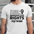 Stars Stripes Reproductive Rights Racerback Feminist Pro Choice My Body My Choice Jersey T-Shirt