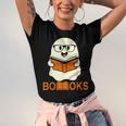 Booooks Ghost Boo Read Books Library Teacher Halloween Cute V3 Men Women T-shirt Unisex Jersey Short Sleeve Crewneck Tee
