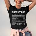 Cheesecake Nutrition Facts Funny Thanksgiving Christmas V2 Unisex Jersey Short Sleeve Crewneck Tshirt