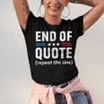 Funny Joe End Of Quote Repeat The Line V2 Unisex Jersey Short Sleeve Crewneck Tshirt