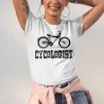 Cycology Beach Cruiser Cycologist Funny Psychology Cyclist  Unisex Jersey Short Sleeve Crewneck Tshirt