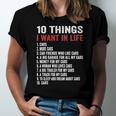 10 Things I Want In My Life Cars More Cars Car Jersey T-Shirt
