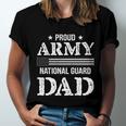 Army National Guard Dad Cool Gift U S Military Funny Gift Cool Gift Army Dad Gi Unisex Jersey Short Sleeve Crewneck Tshirt