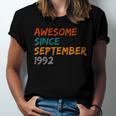 Awesome Since September 1992 Unisex Jersey Short Sleeve Crewneck Tshirt