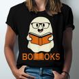 Booooks Ghost Boo Read Books Library Teacher Halloween Cute V3 Men Women T-shirt Unisex Jersey Short Sleeve Crewneck Tee