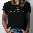 Born To Fly &8211 C-17 Globemaster Pilot Jersey T-Shirt