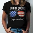 Funny Joe Biden End Of Quote Repeat The Line V2 Unisex Jersey Short Sleeve Crewneck Tshirt
