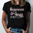 Happiness Is Being A Gaga Cute Grandma Jersey T-Shirt