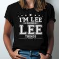 Im Lee Doing Lee Things Unisex Jersey Short Sleeve Crewneck Tshirt