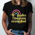 Make Heaven Crowded Cute Christian Missionary Pastors Wife Meaningful Gift Unisex Jersey Short Sleeve Crewneck Tshirt