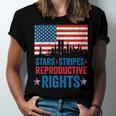 Patriotic 4Th Of July Stars Stripes Reproductive Right V4 Unisex Jersey Short Sleeve Crewneck Tshirt