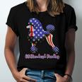 Patriotic Flag Poodle For American Poodle Lovers Jersey T-Shirt