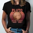 Pluto Never Forget V2 Unisex Jersey Short Sleeve Crewneck Tshirt