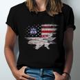 Proud US Air Force F35 Air Force Veterans Day Gift Unisex Jersey Short Sleeve Crewneck Tshirt