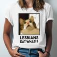 Lesbian Eat What Cat Jersey T-Shirt