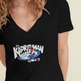 The Kadri Man Can Hockey Player Women's Jersey Short Sleeve Deep V-Neck Tshirt