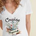 Cruise Squad 2022  Family Cruise Trip Vacation Holiday  Women's Jersey Short Sleeve Deep V-Neck Tshirt