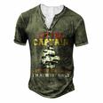 I Am The Captain Of This Boat Boating Man Women Kids Men's Henley T-Shirt Green