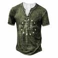 We The People Preamble Us Constitution 4Th Of July Patriotic Men's Henley T-Shirt Green