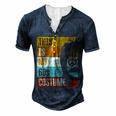 60S Outfit For Men | This Is My 60S Costume | 1960S Party  Men's Henley Button-Down 3D Print T-shirt Navy Blue