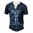 If Youre Going To Fight Front Men's Henley T-Shirt Navy Blue