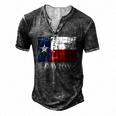 Dayton Tx Texas Flag City State Men's Henley T-Shirt Dark Grey
