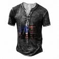 We Dont Know Them All But We Owe Them All Veterans Day Men's Henley T-Shirt Dark Grey