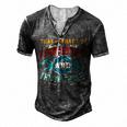 I Fix Stuff And I Know Things Thats What I Do Saying Men's Henley T-Shirt Dark Grey
