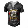 The Only Thing I Love More Than Being A Navy Veteran Men's Henley Button-Down 3D Print T-shirt Dark Grey